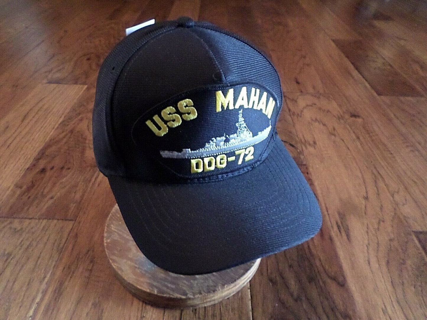 USS MAHAN DDG-72 U.S NAVY SHIP HAT OFFICIAL MILITARY BALL CAP U.S MADE