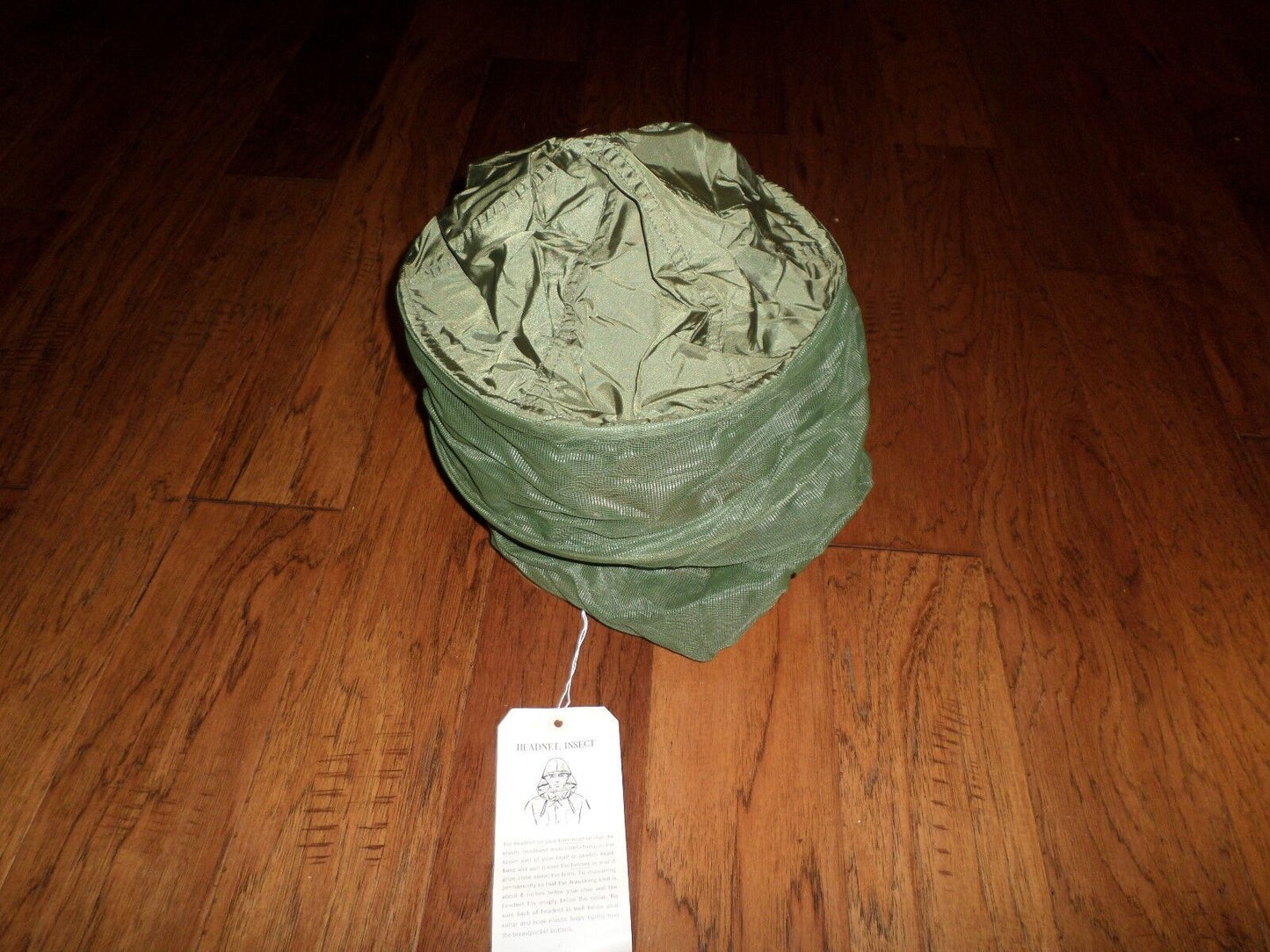 U.S MILITARY VIETNAM ISSUE INSECT HEADNET JUNGLE HAT MOSQUITO NETS NEW UNISSUED