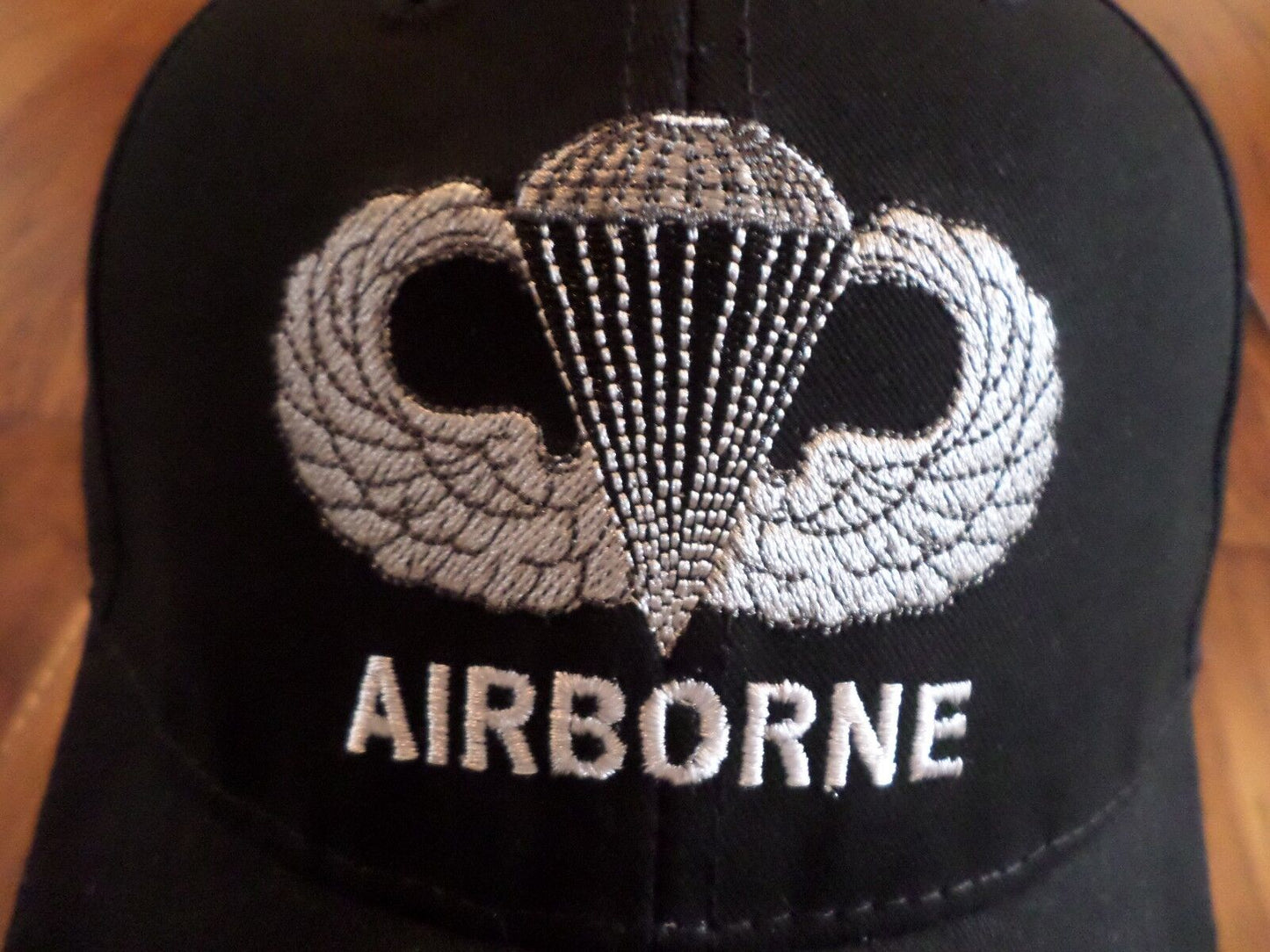 U.S.MILITARY ARMY AIRBORNE PARATROOPER JUMP WINGS HAT EMBROIDERED BALL CAP