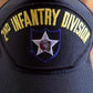 U.S MILITARY ARMY 2nd INFANTRY DIVISION U.S MILITARY OFFICIAL BALL CAP USA MADE
