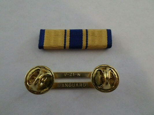 AIR FORCE COMMENDATION RIBBON WITH BRASS RIBBON HOLDER US MILITARY ISSUE