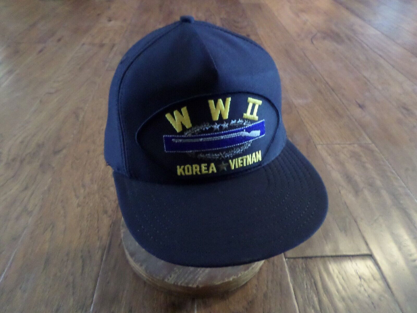 U.S MILITARY COMBAT INFANTRY HAT BASEBALL CAP U.S.A. MADE CIB WWII KOREA VIETNAM