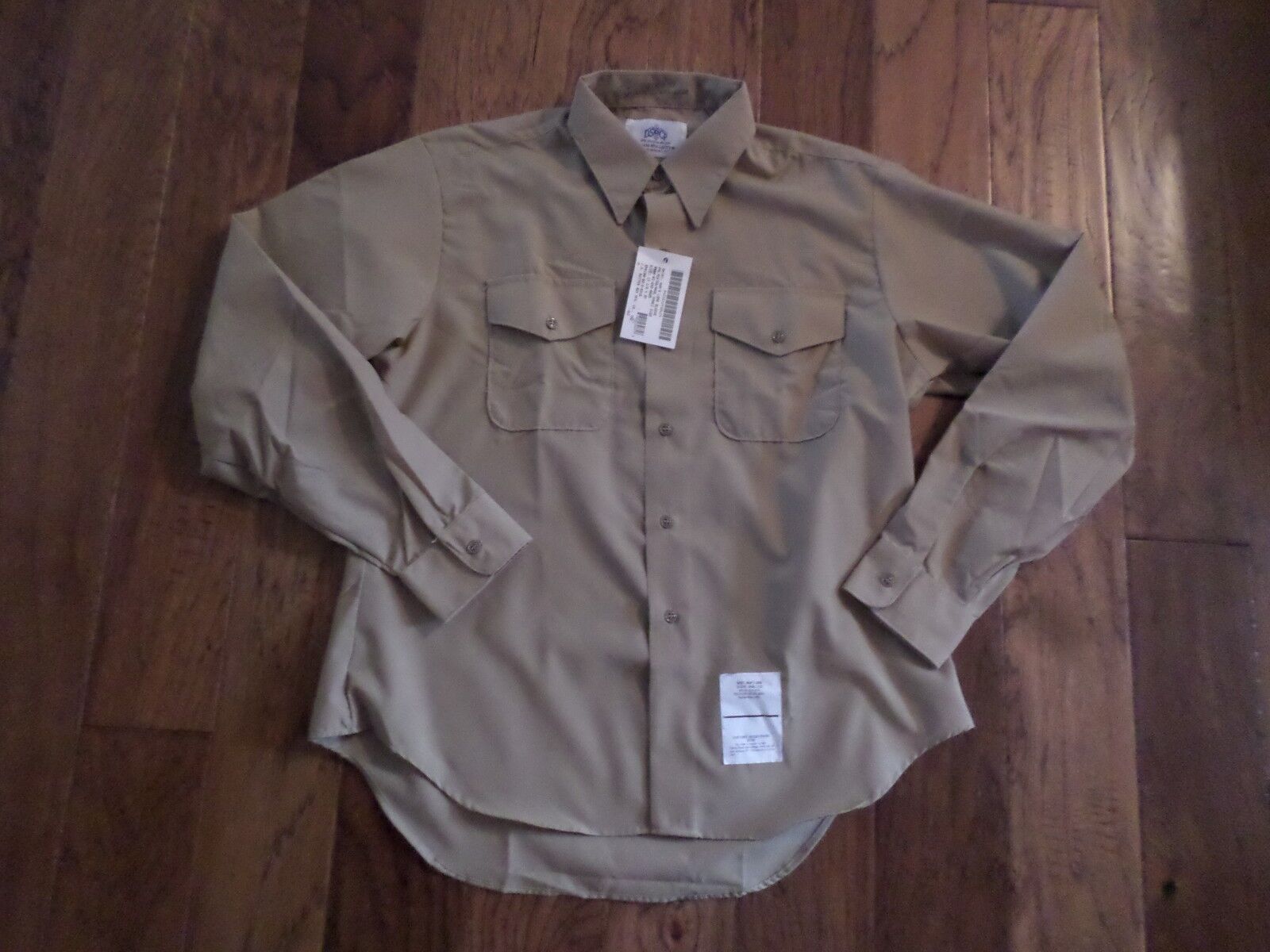 usmc long sleeve dress shirt USMC LONG-SLEEVE KHAKI SHIRT