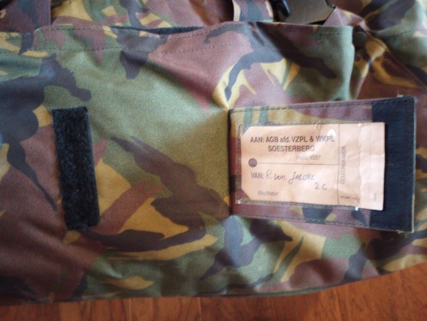 DUTCH MILITARY ISSUE SHOULDER BAG EQUIPMENT DUFFLE LARGE BACKPACK