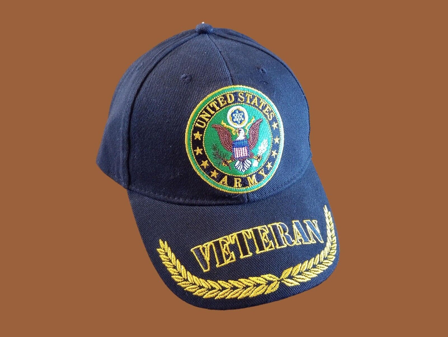 U.S Military Army Veteran Embroidered Baseball Hat U.S Army Licensed Cap