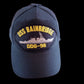 USS BAINBRIDGE DDG-96 U.S NAVY SHIP HAT OFFICIAL MILITARY BALL CAP U.S MADE