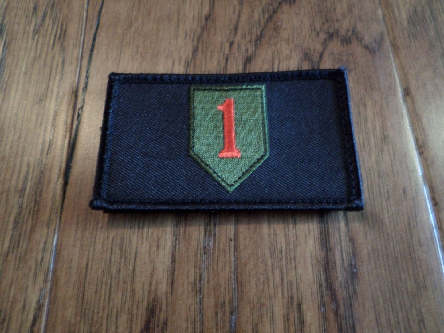 U.S MILITARY ARMY 1ST INFANTRY HAT ARM PATCH 2" X 3" INCHES HOOK & LOOP