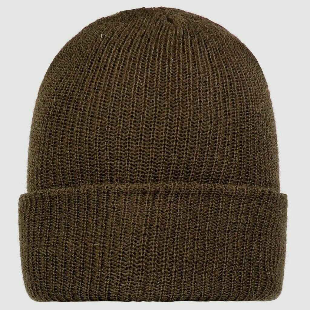 NEW GENUINE MILITARY WATCH CAP BROWN 100% WOOL 2 PLY U.S.A MADE BEANIE