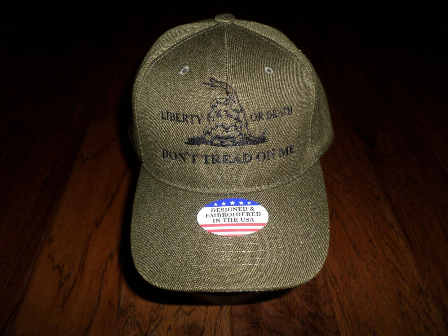 DON'T TREAD ON ME 6 PANEL CAP EMBROIDERED HAT 2nd AMENDMENT