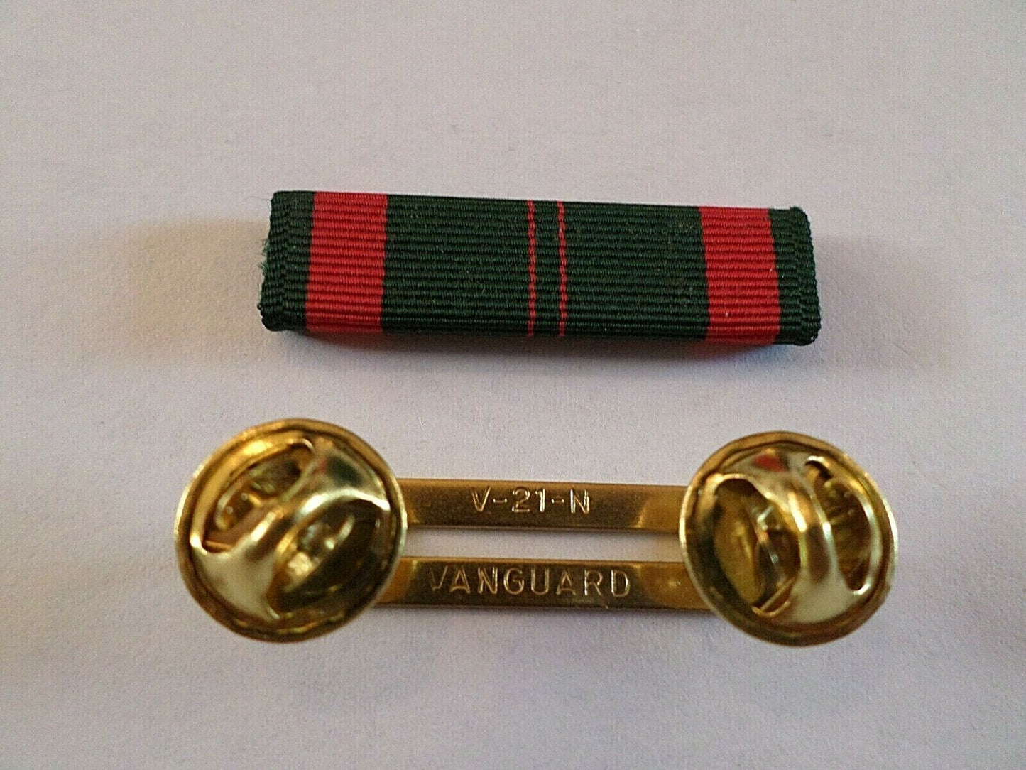 VIETNAM CIVIL ACTION 1st CLASS RIBBON WITH BRASS RIBBON HOLDER MILITARY VETERAN