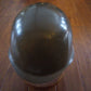 CZECH MILITARY VZ-53 HELMET AND LEATHER LINER WITH CHIN STRAP EARLY VERSION