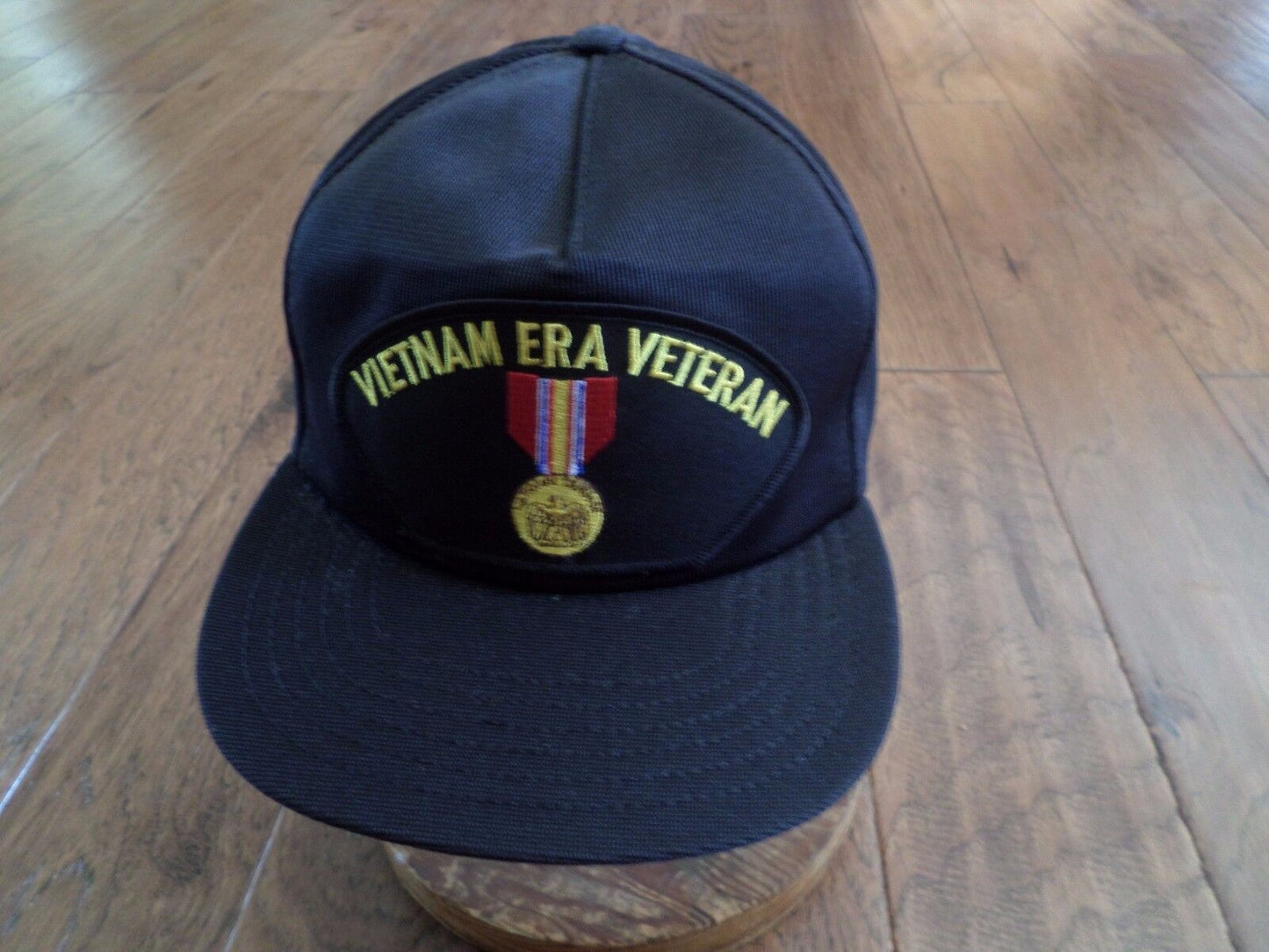 U.S VIETNAM VETERAN HAT NATIONAL DEFENSE MEDAL U.S MILITARY BALL CAP U.S.A MADE