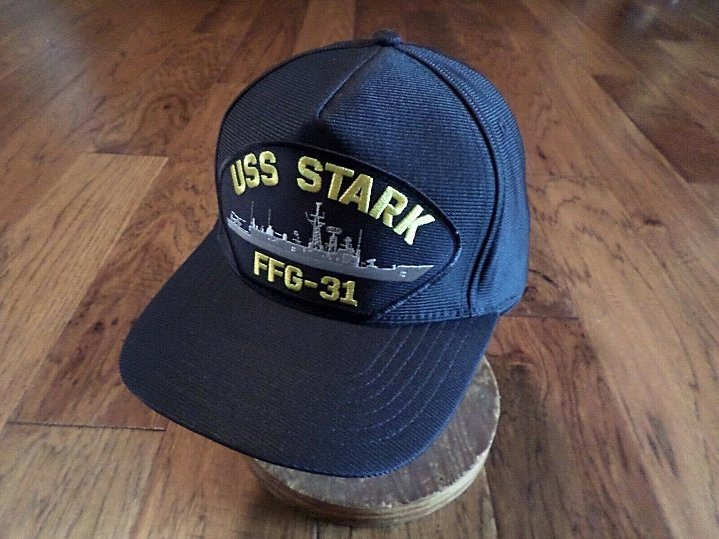 USS STARK FFG-31 NAVY SHIP HAT U.S MILITARY OFFICIAL BALL CAP U.S.A MADE