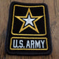 U.S MILITARY ARMY STAR LOGO PATCH U.S ARMY STAR EMBROIDERED SHOULDER HAT PATCH