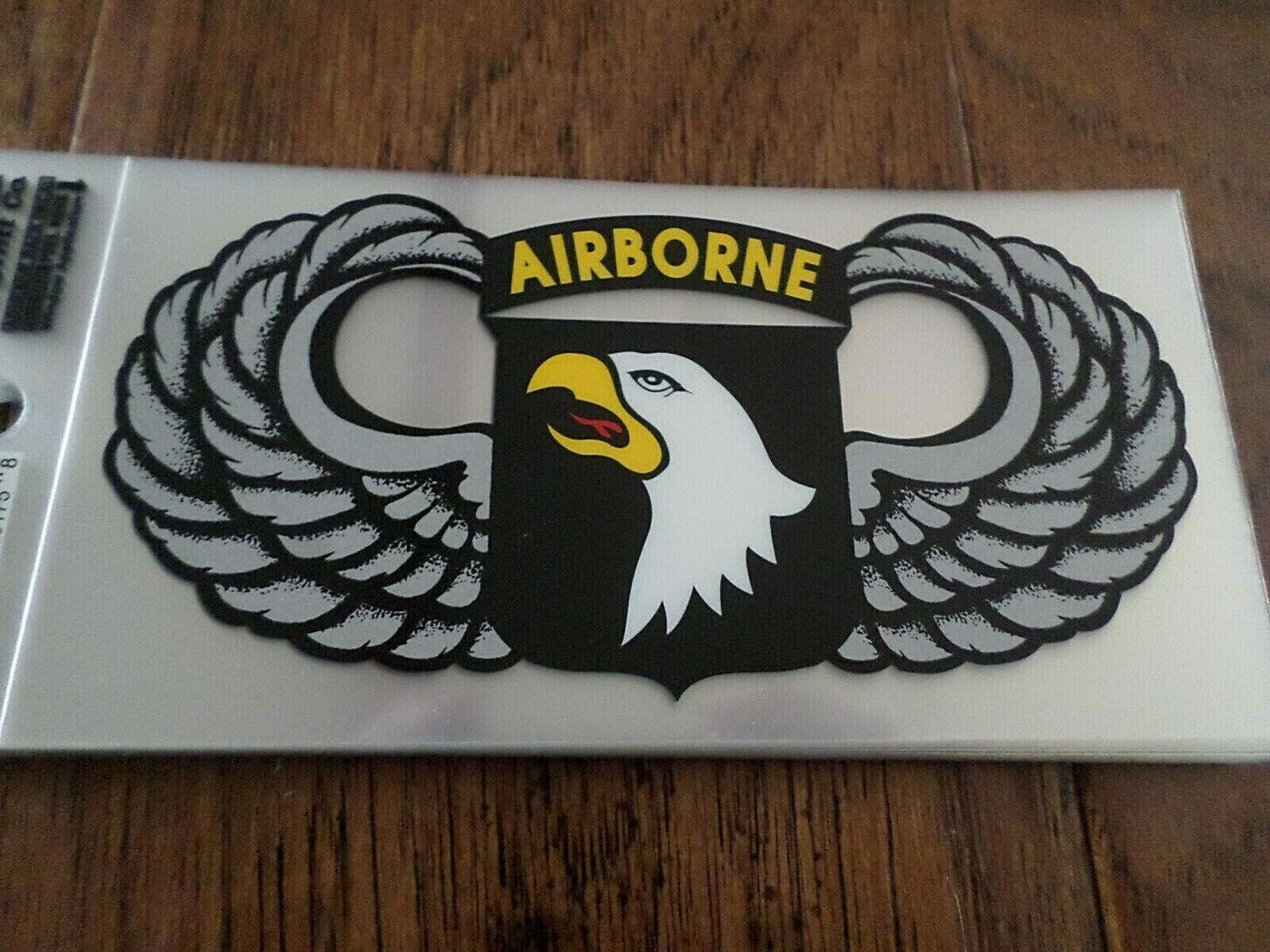 U.S MILITARY ARMY 101ST AIRBORNE WINDOW DECAL STICKER SCREAMING EAGLES