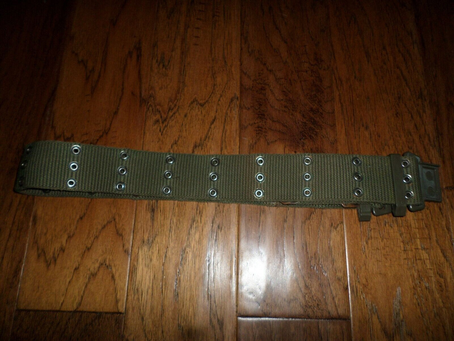 GENUINE AUSTRIAN MILITARY GLOCK ARMY COMBAT PISTOL BELT AND BUCKLE