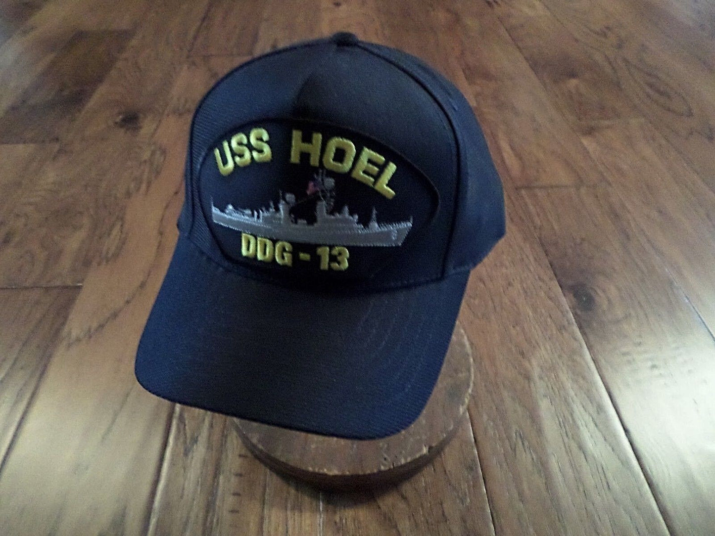 USS HOEL DDG-13 U.S NAVY SHIP HAT U.S MILITARY OFFICIAL BASEBALL CAP U.S.A MADE