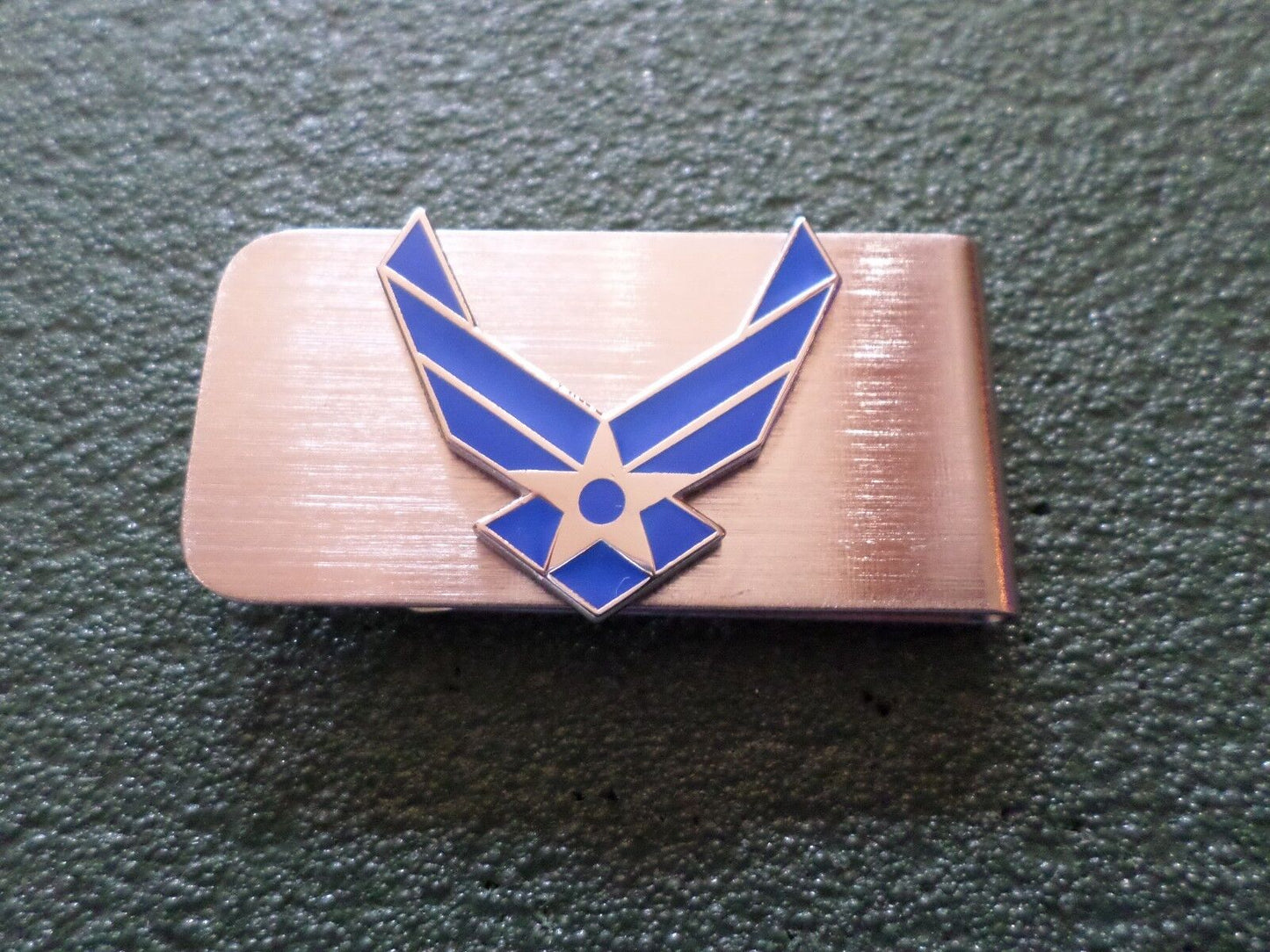 U.S ARMY AIR FORCE WINGS MONEY CLIP U.S AIR FORCE LICENSED PRODUCT