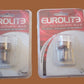 EUROLITE LED REPLACEMENT BULB RED # 1156L TOUCAN IND NEW ON CARDS