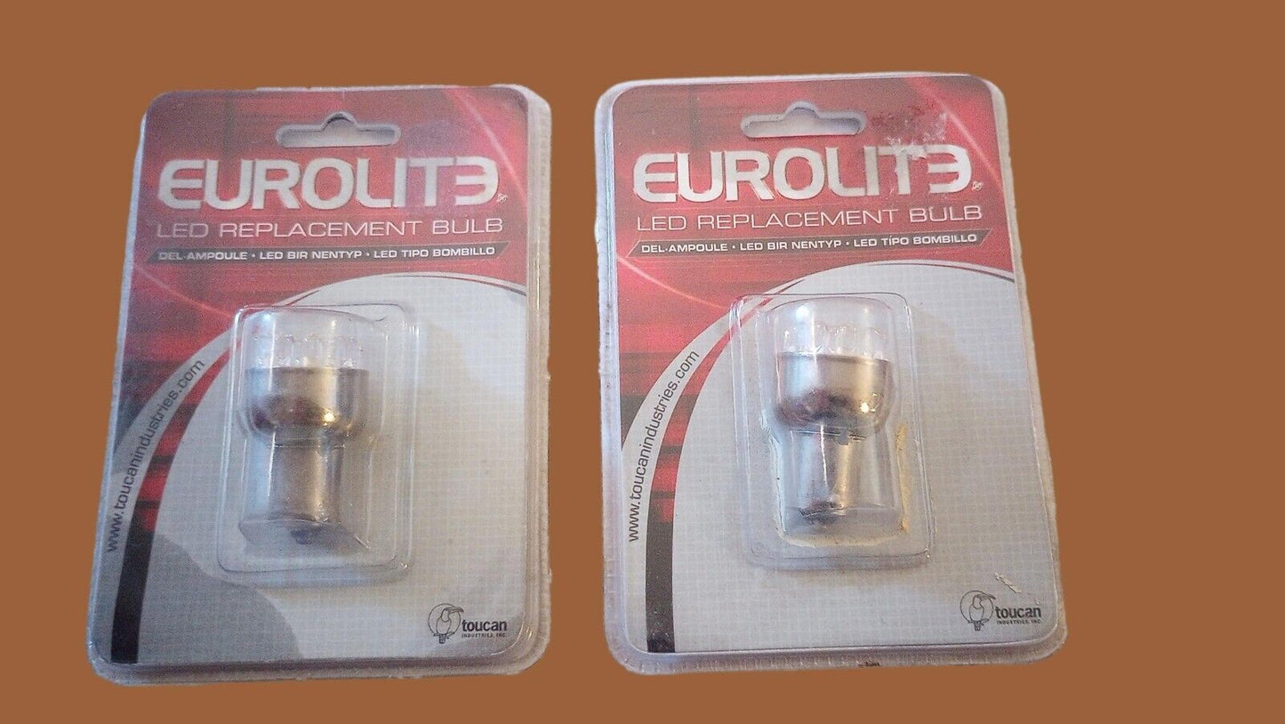 EUROLITE LED REPLACEMENT BULB RED # 1156L TOUCAN IND NEW ON CARDS