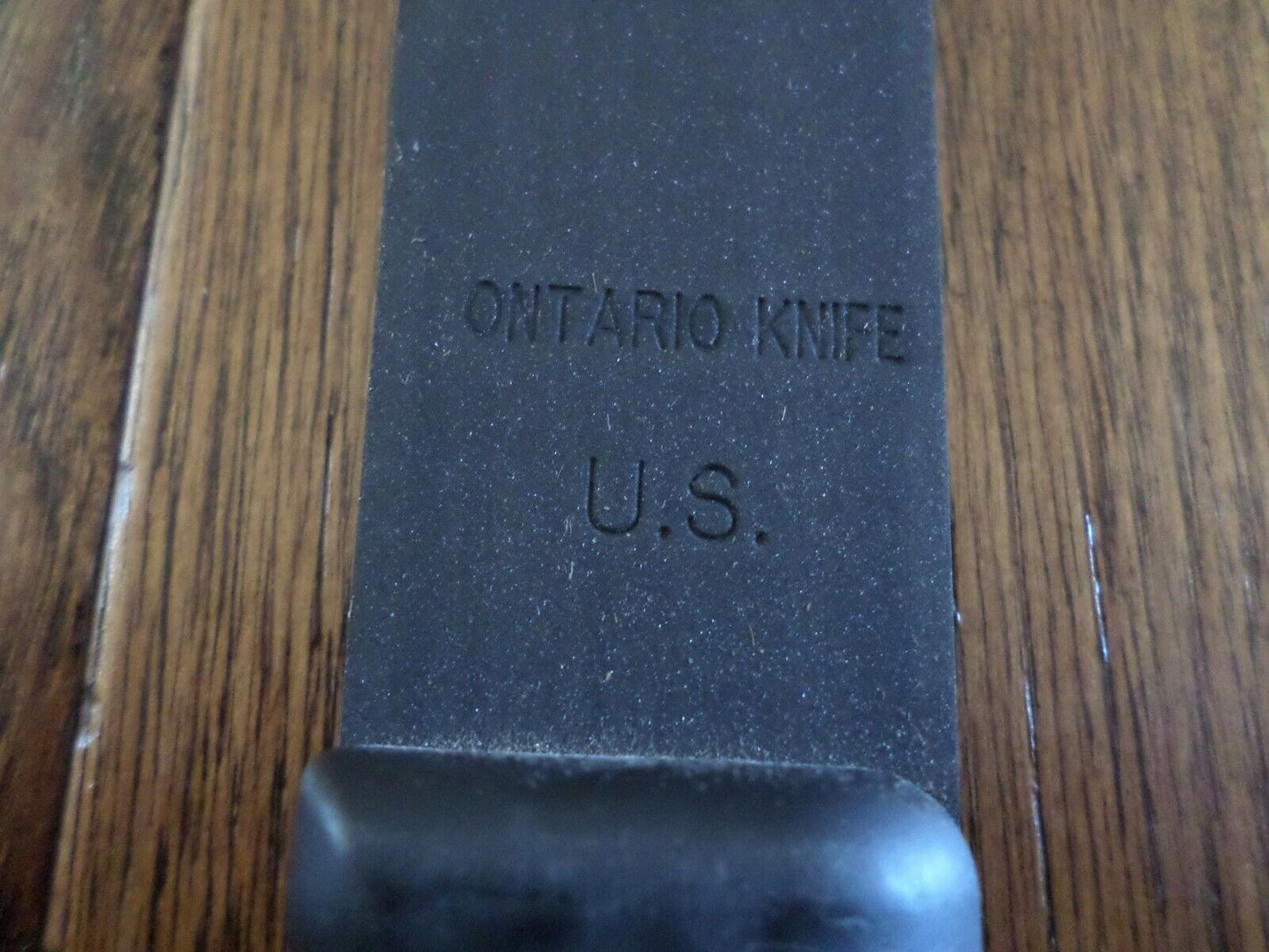 U.S MILITARY MACHETE AND SHEATH 18" INCHES U.S.A MADE ONTARIO KNIFE CO