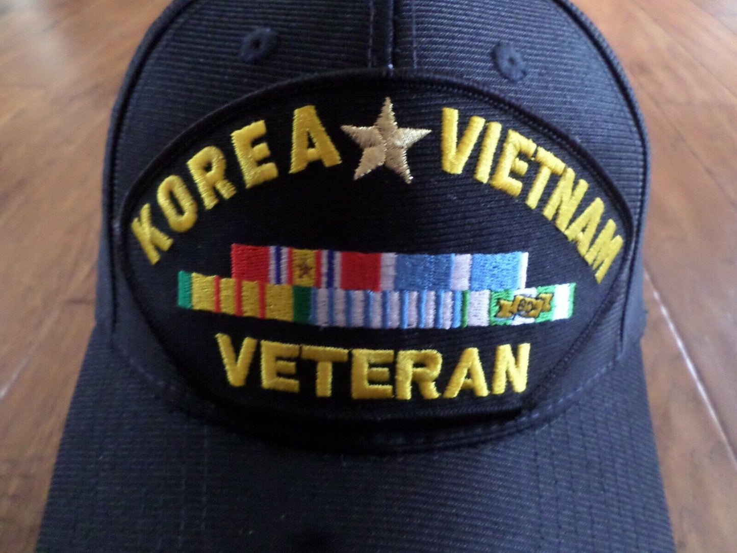 U.S MILITARY KOREA VIETNAM VETERAN HAT U.S MILITARY OFFICIAL BALL CAP U.S.A MADE