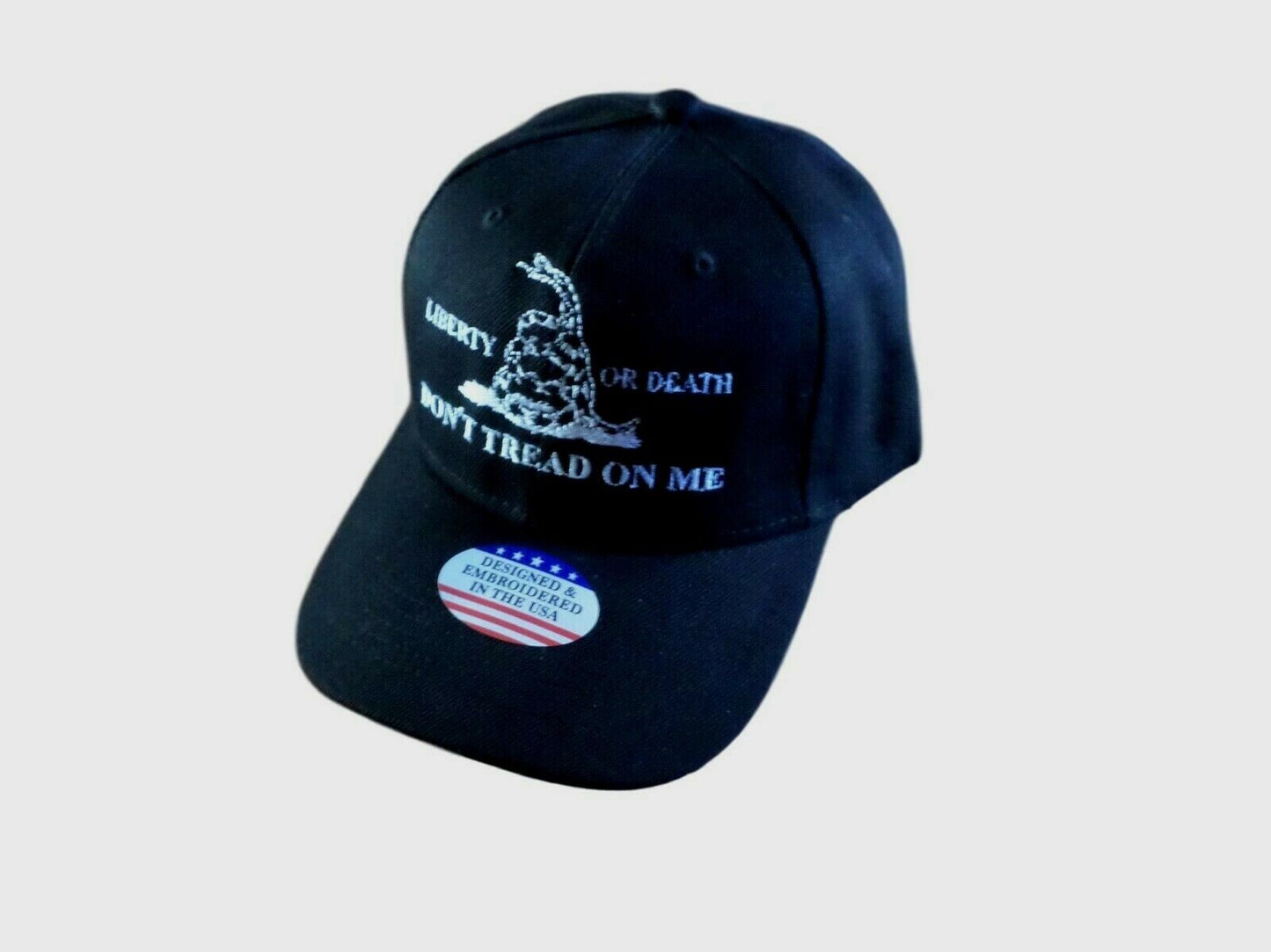 DON'T TREAD ON ME 6 PANEL CAP EMBROIDERED HAT 2nd AMENDMENT