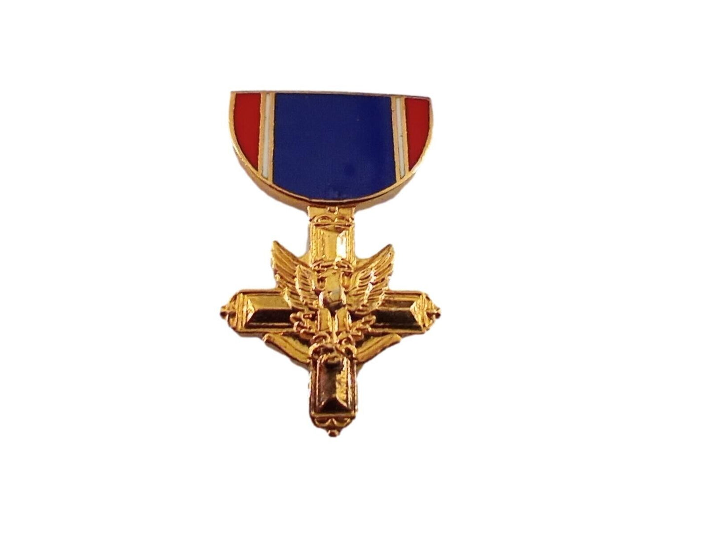 U.S MILITARY DISTINGUISHED SERVICE CROSS MEDAL HAT LAPEL PIN MINI SIZE 1 1/8"