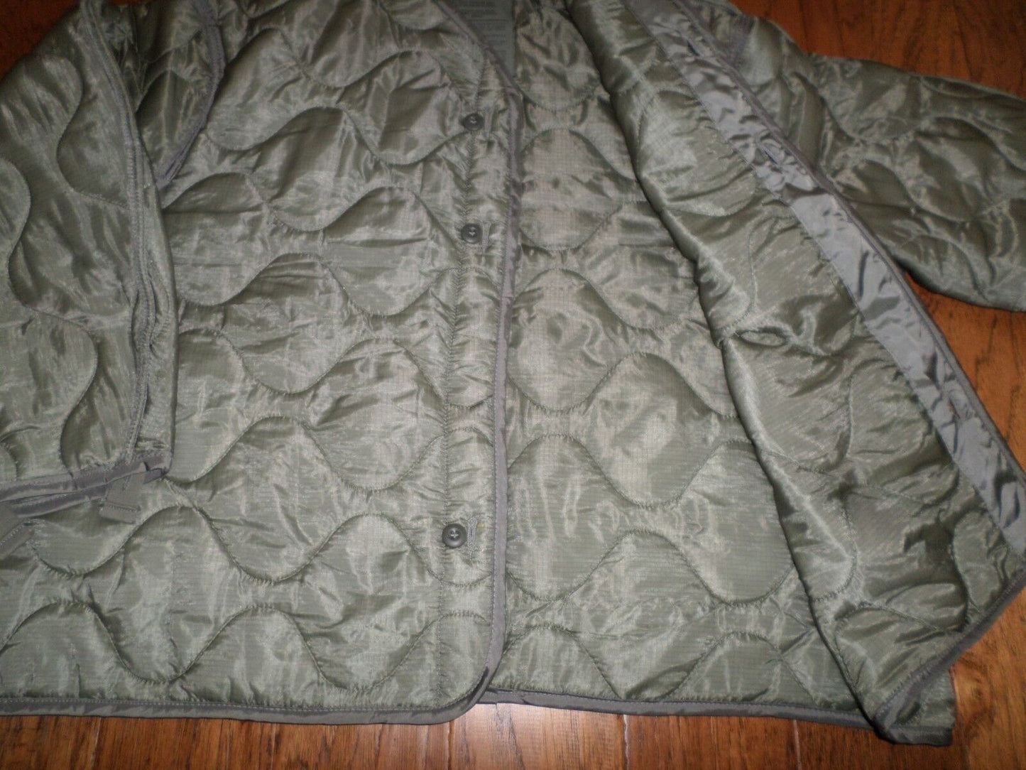 NEW MILITARY ISSUE M-65 FIELD JACKET LINER QUILTED COAT LINER XX LARGE U.S MADE