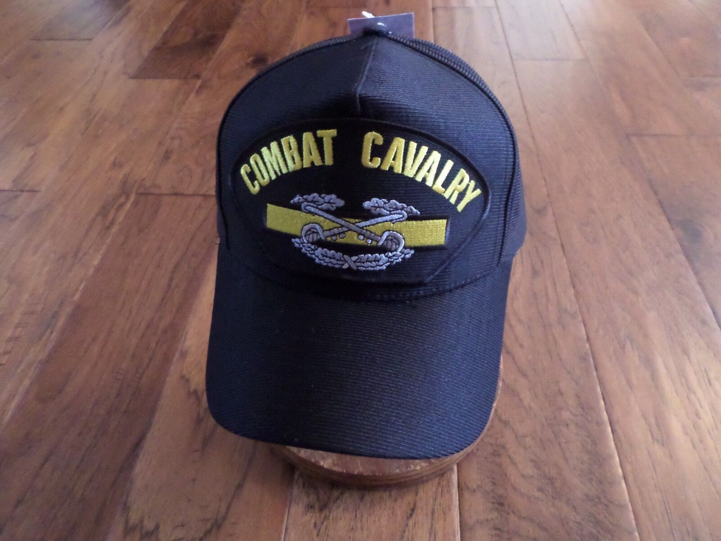 U.S ARMY COMBAT CAVALRY HAT U.S MILITARY OFFICIAL BALL CAP U.S.A MADE CAV BADGE