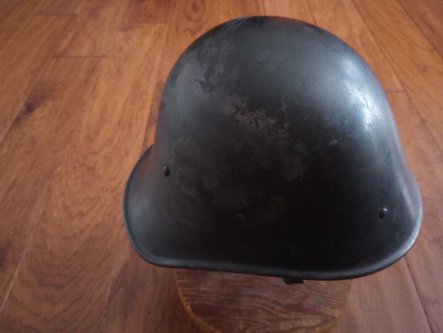 PRE WWII DUTCH POLICE HELMET M34 ORIGINAL MARKED 1440