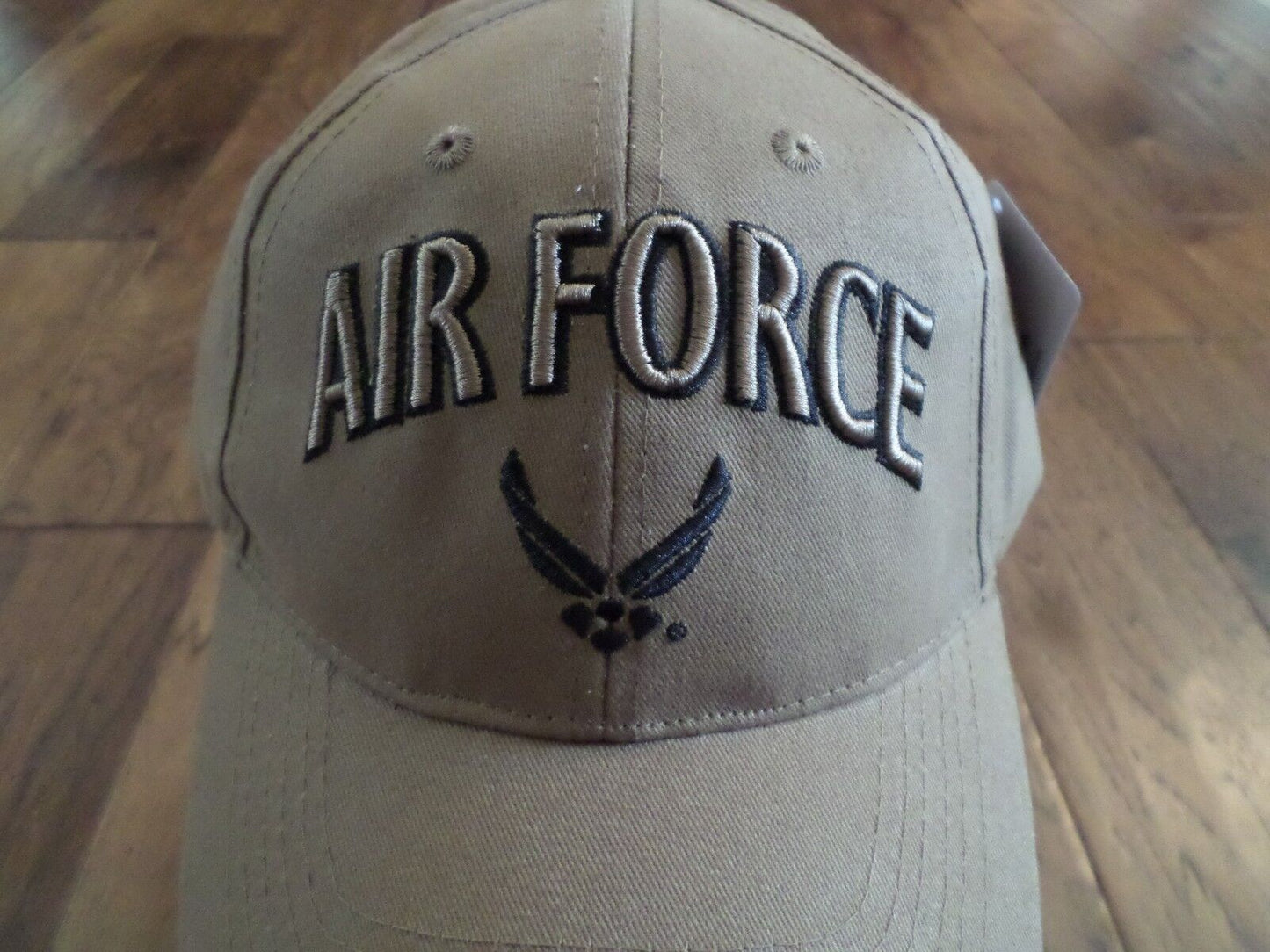 NEW U.S AIR FORCE COYOTE BROWN HAT 3D EMBROIDERED OFFICIAL BALL CAP