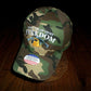 2nd AMENDMENT HAT DON'T TREAD ON MY FREEDOM CAP EMBROIDERED CAMOUFLAGE