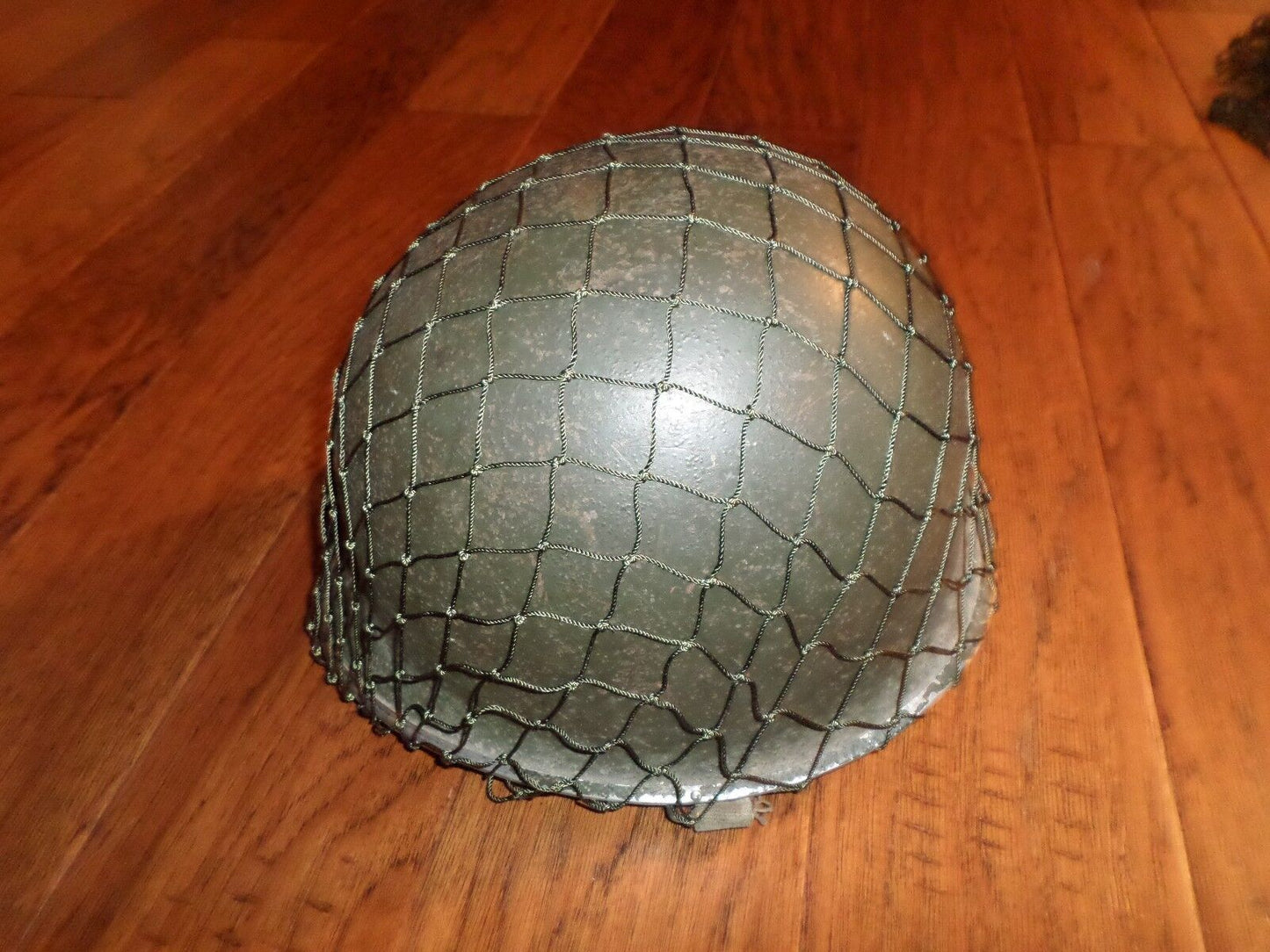 U.S MILITARY WWII STYLE REPRO M1 HELMET NET WITH DRAW STRING - HELMET NOT INCLUD