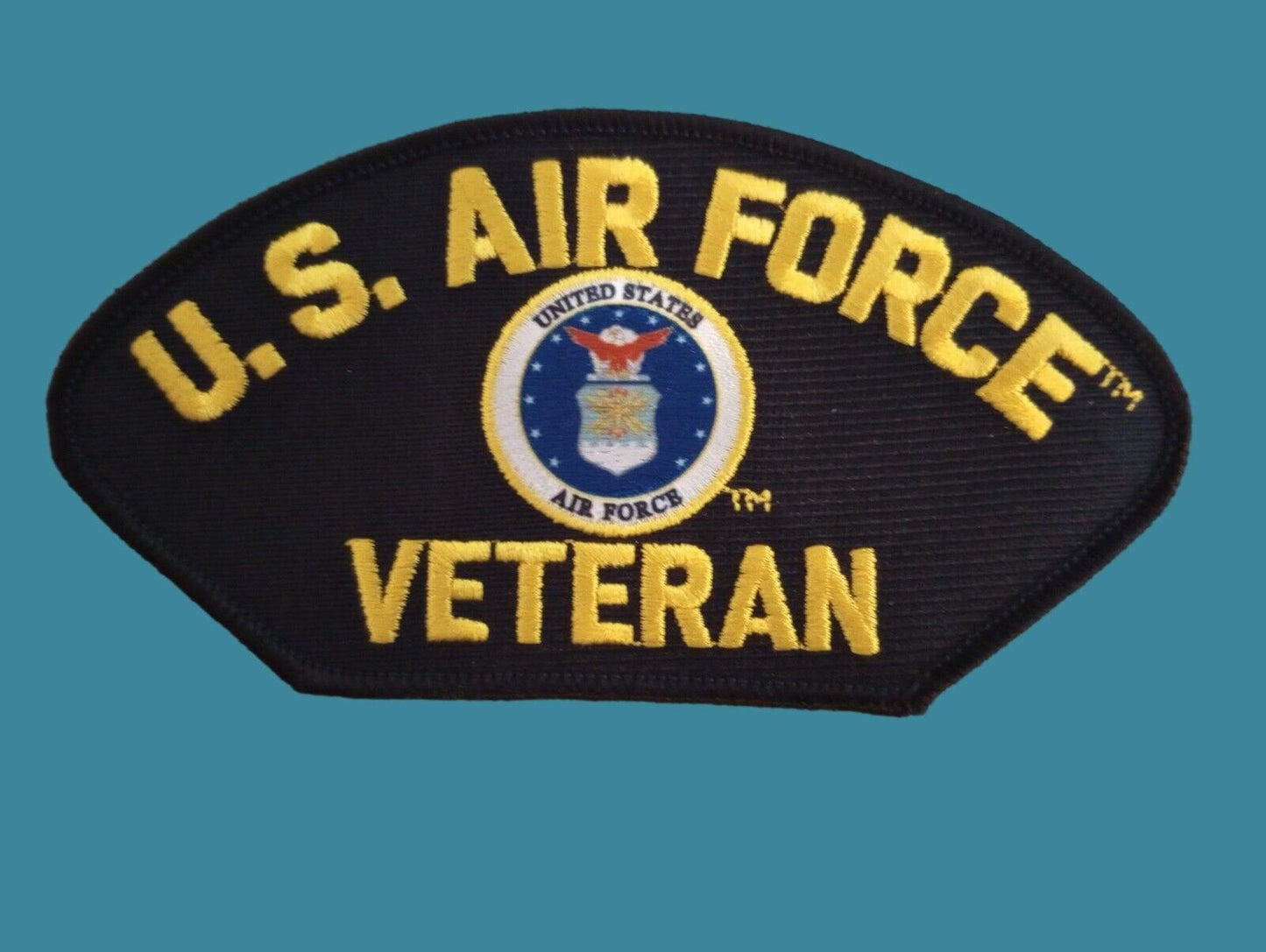 U.S AIR FORCE VETERAN HAT PATCH USA MADE