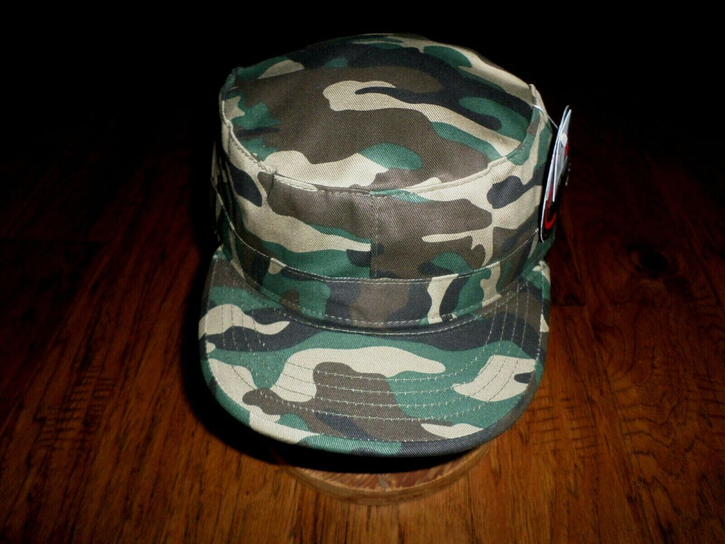 Military Army Style Woodland Camouflage Combat BDU Hat 100% Cotton BDU Cap