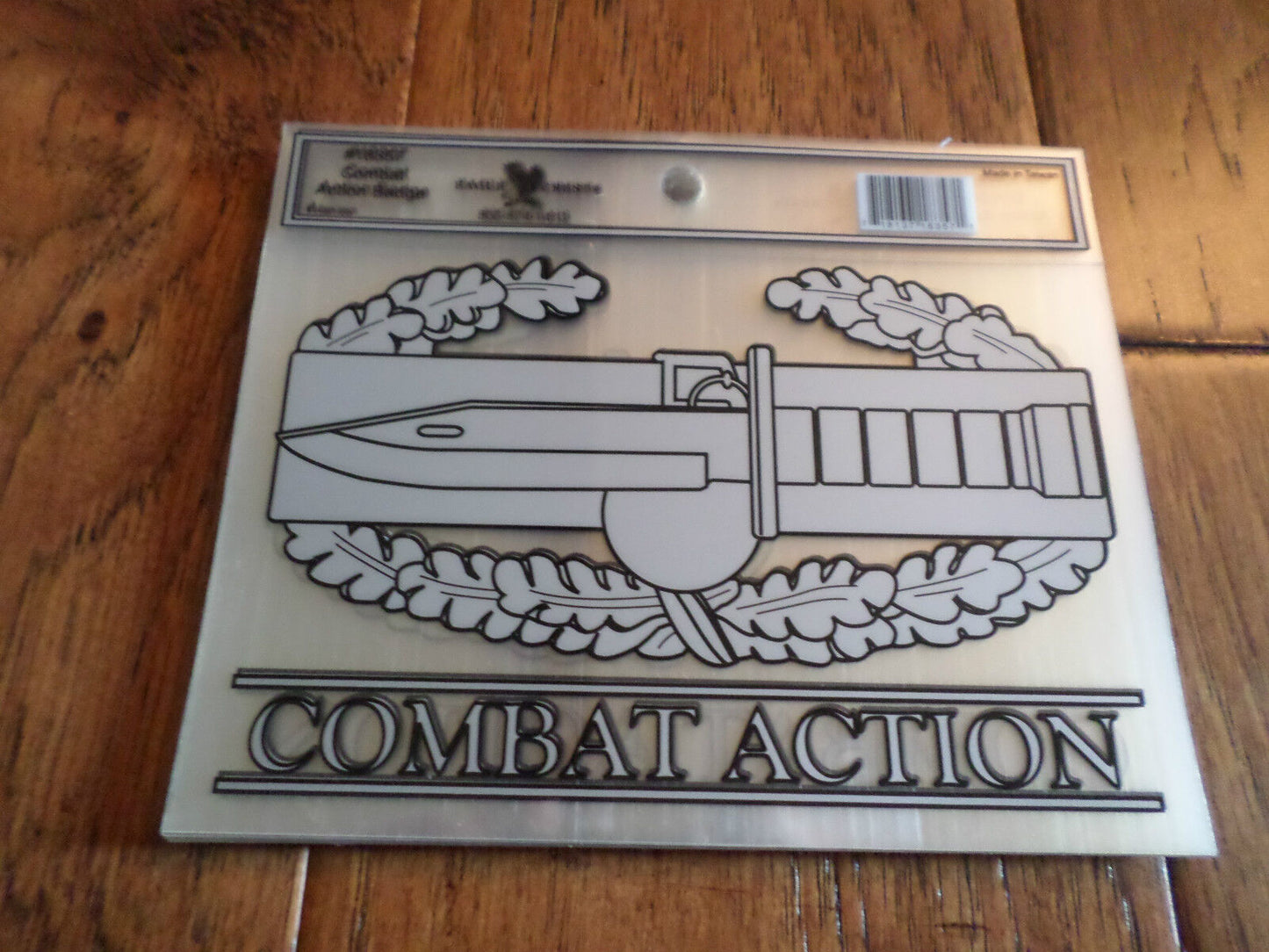 U.S. MILITARY COMBAT ACTION  WINDOW DECAL/BUMPER STICKER.