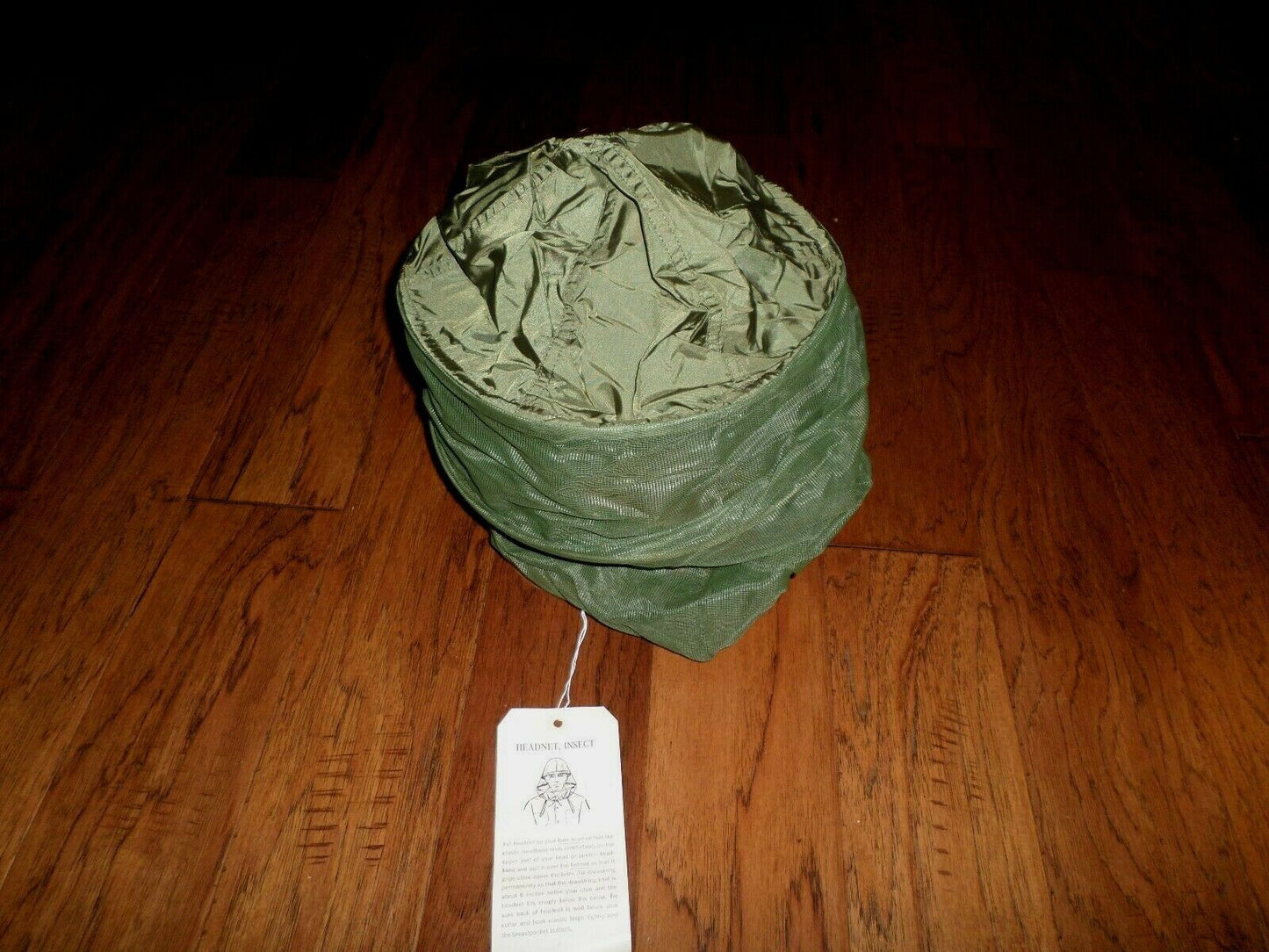 U.S MILITARY ISSUE INSECT HEADNET JUNGLE HAT MOSQUITO NETS NEW UNISSUED