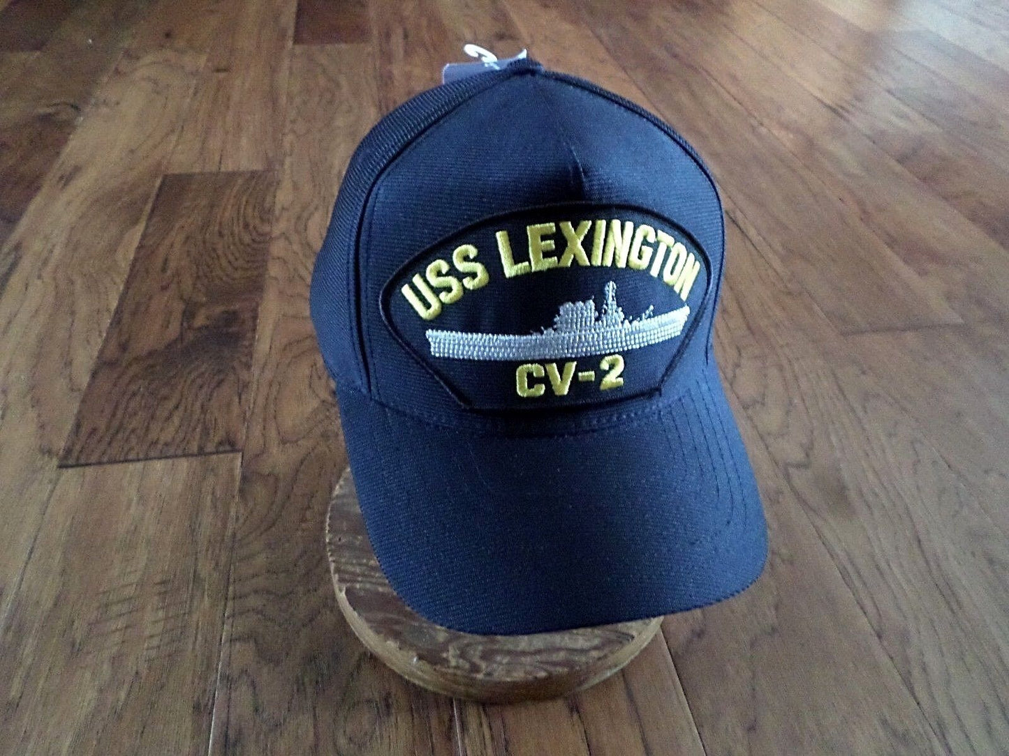 USS LEXINGTON CV-2 U.S NAVY SHIP HAT U.S MILITARY OFFICIAL BALL CAP U.S.A MADE