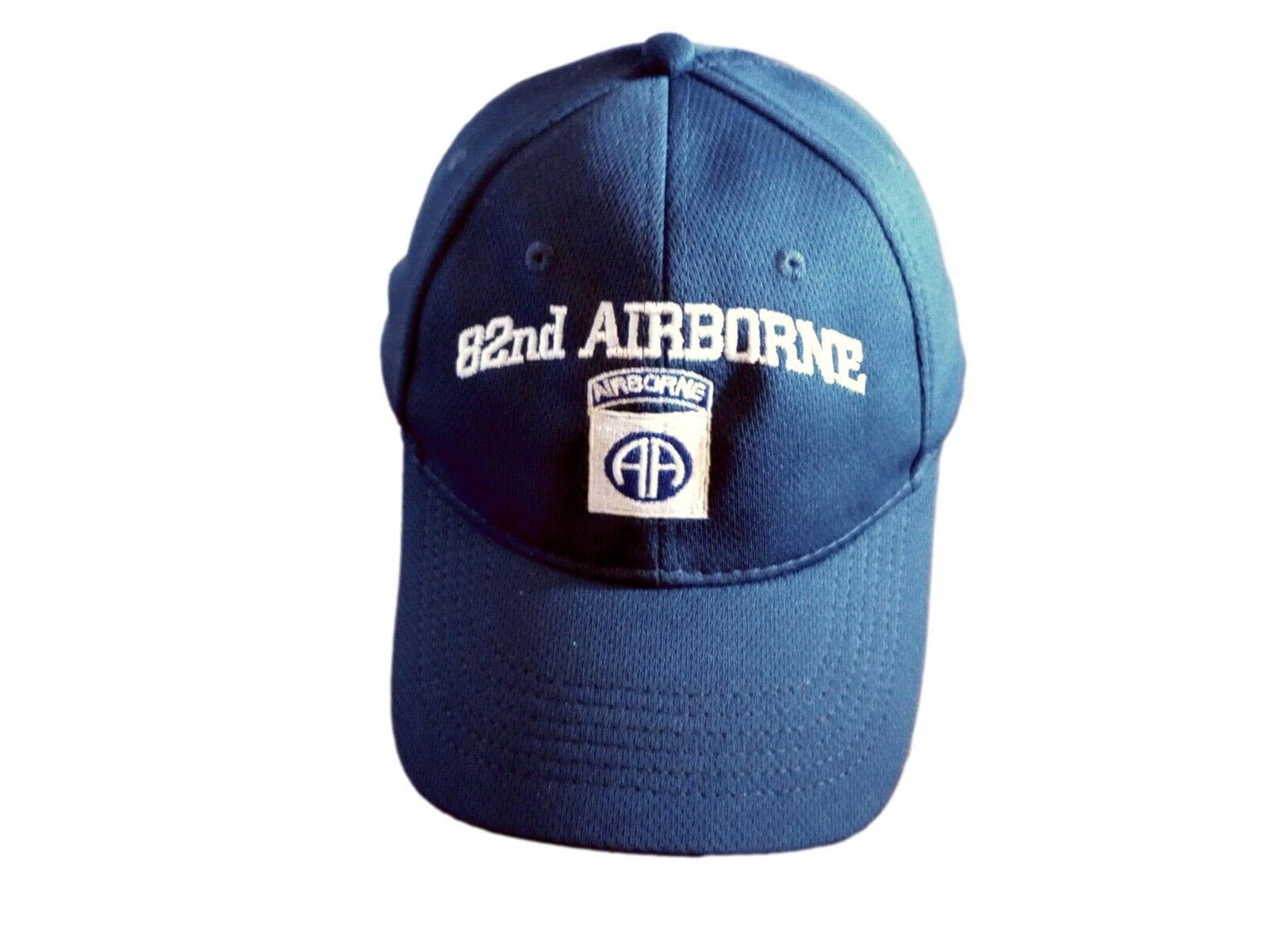 U.S MILITARY ARMY 82nd AIRBORNE HAT EMBROIDERED BALL CAP BLUE & WHITE