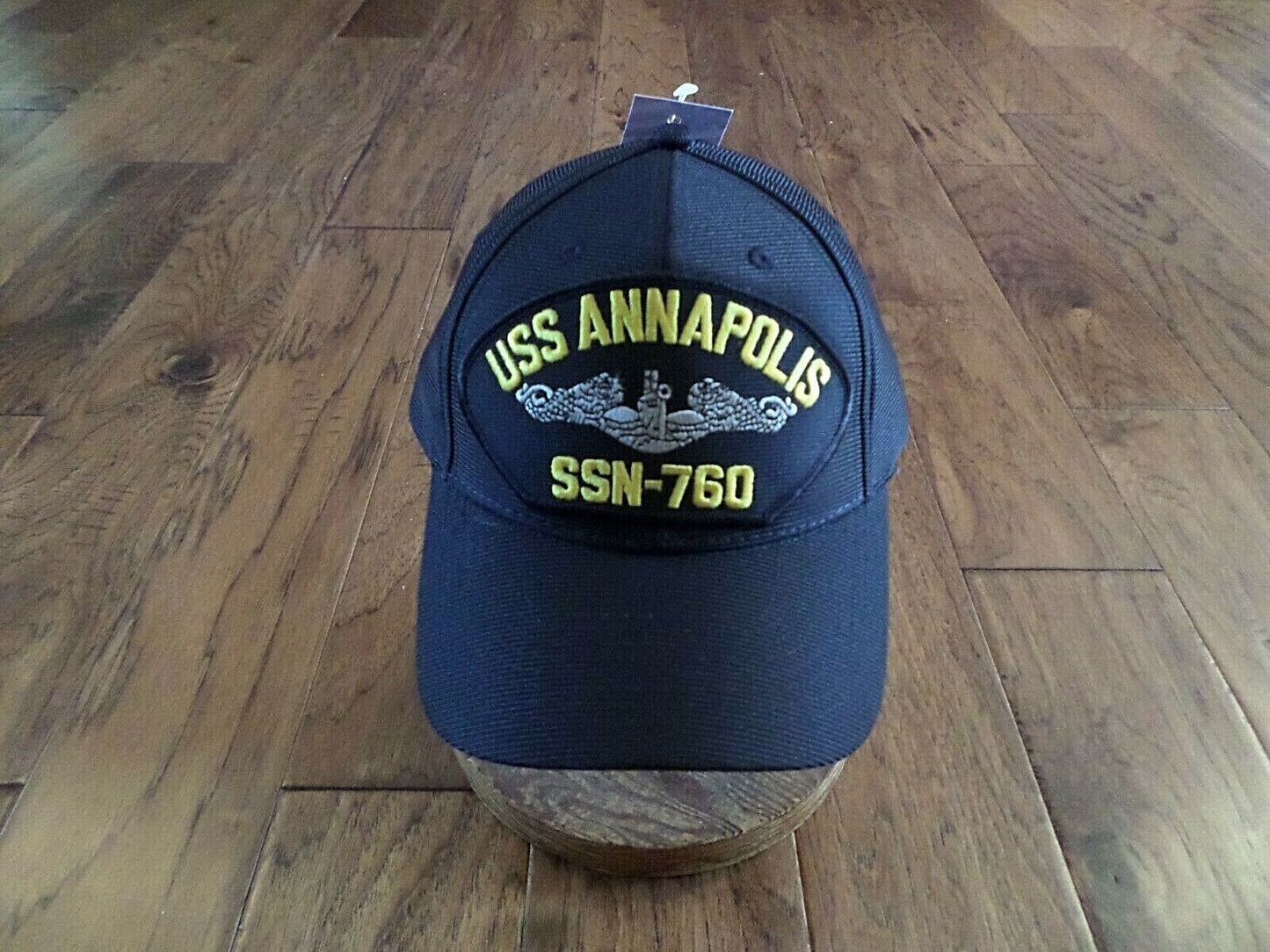 USS ANNAPOLIS SSN-760 HAT OFFICIAL U.S MILITARY NAVY SUBMARINE BALL CAP USA MADE