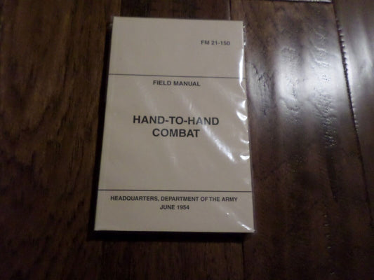 U.S ARMY HAND TO HAND COMBAT BOOK FIGHTING TECHNIQUES HANDBOOK GUIDE