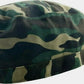 Military Army Style Woodland Camouflage Combat BDU Hat 100% Cotton BDU Cap