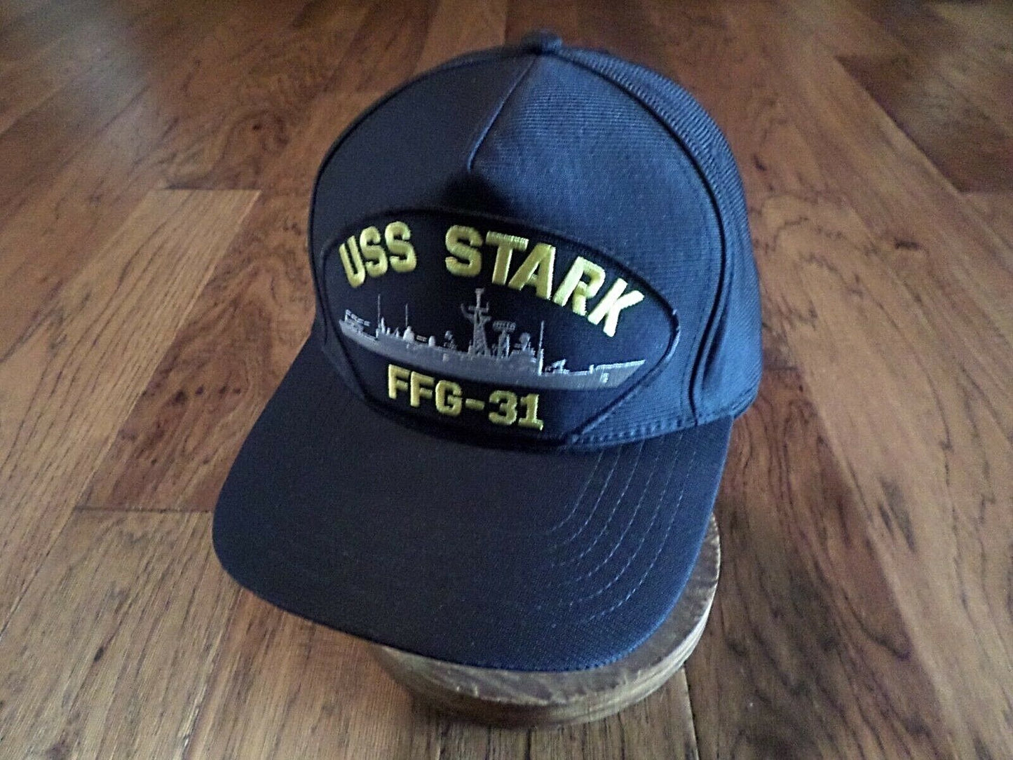USS STARK FFG-31 NAVY SHIP HAT U.S MILITARY OFFICIAL BALL CAP U.S.A MADE