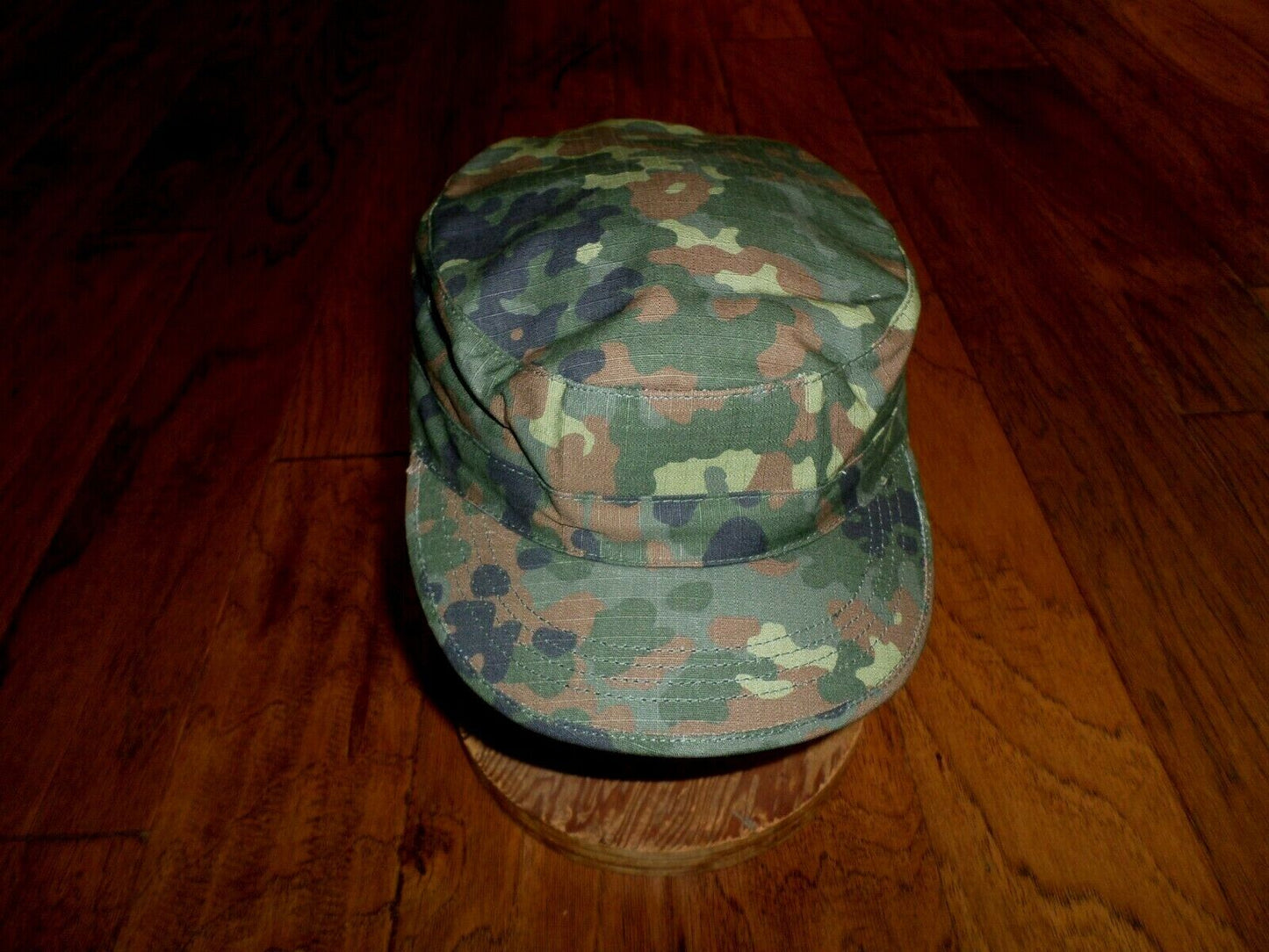 GERMAN MILITARY STYLE FLECKTARN FIELD CAP COMBAT HAT 100% RIPSTOP COTTON