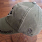 U.S ARMY 4TH INFANTRY DIVISION HAT MILITARY BASEBALL CAP OD GREEN STONE WASHED