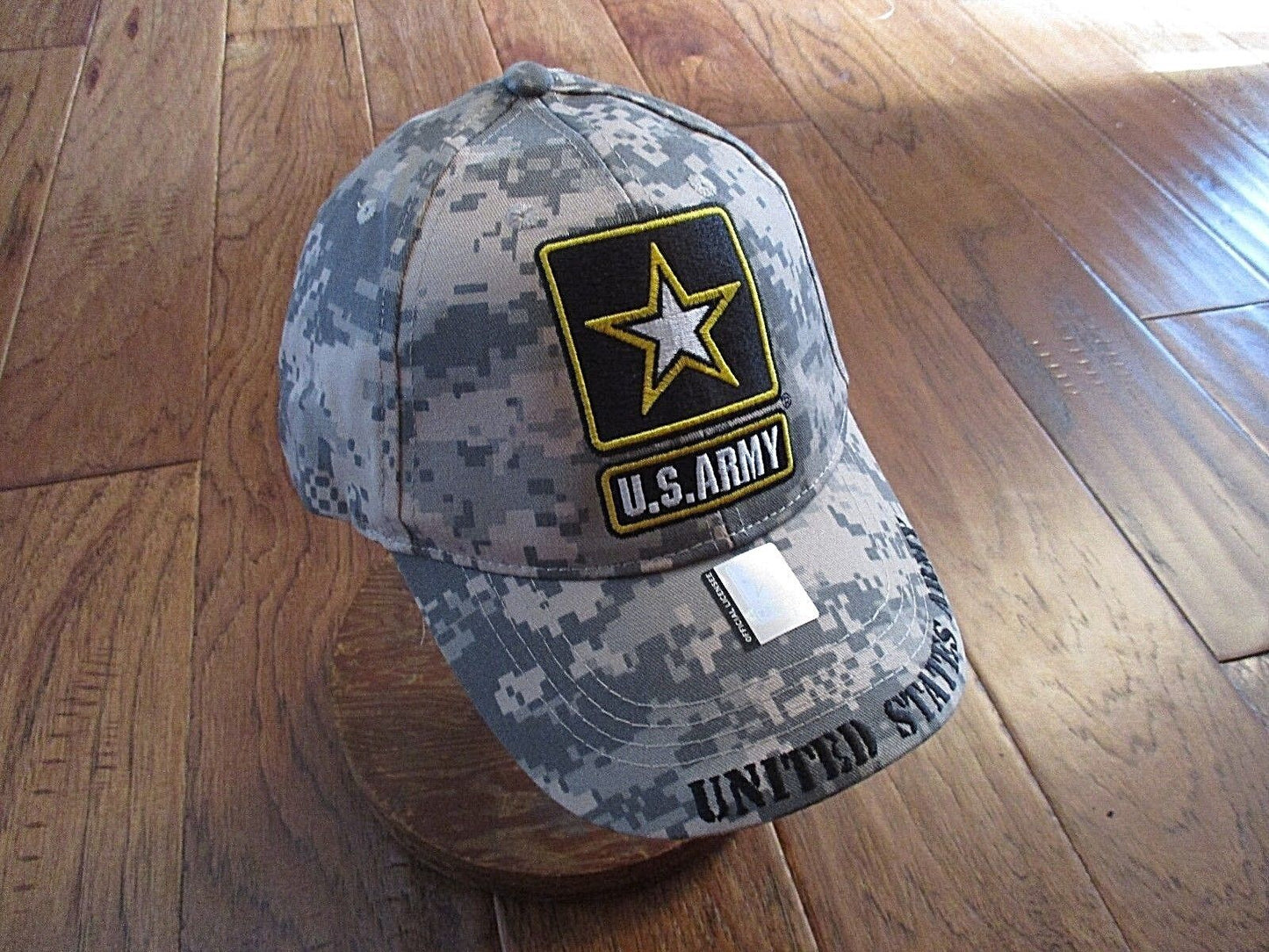 U.S ARMY STAR LOGO CAMOUFLAGE HAT CAP OFFICIAL LICENSED PRODUCT