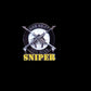 SNIPER ONE SHOT ONE KILL HAT PIN LAPEL PIN DOUBLE POST CLUTCH BACK