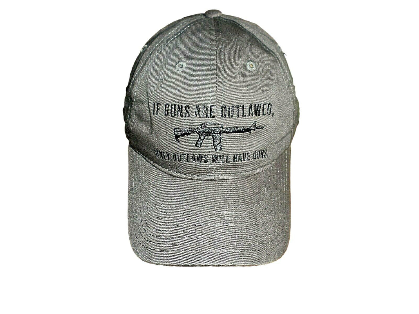 2nd Amendment Guns Are Outlawed Only Outlaws Will Have Guns Hat ball Cap