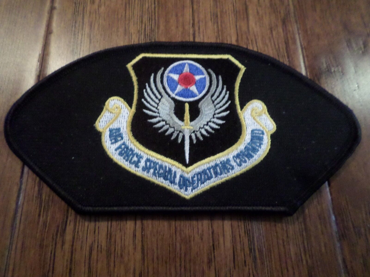 U.S AIR FORCE HAT PATCH SPECIAL OPERATIONS COMMAND PATCH U.S.A MADE